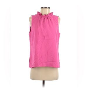 J. Crew Factory Pink Sleeveless Blouse